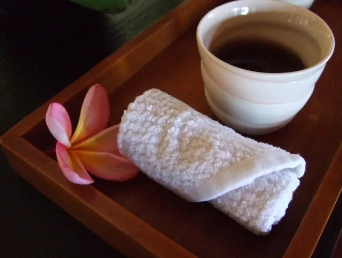 アフターカウンセリング＆お茶のサービス